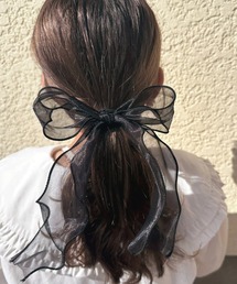 apres jour | 【apres jour×ARIAZ】シアーリボンヘアゴム(ヘアゴム)