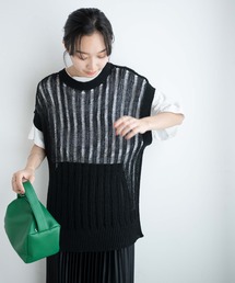WEGO | WEGO/ルーズメッシュニットベスト(ベスト)