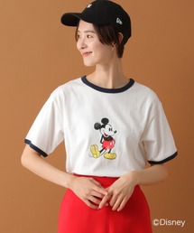 LEPSIM | MICKEY/リンガーTシャツ　906314(Tシャツ/カットソー)