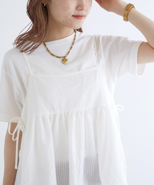 w closet（ダブルクローゼット）の「【SETアイテム】半袖Tシャツ