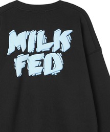MILKFED. | MOVING LOGO SWEAT TOP(スウェット)