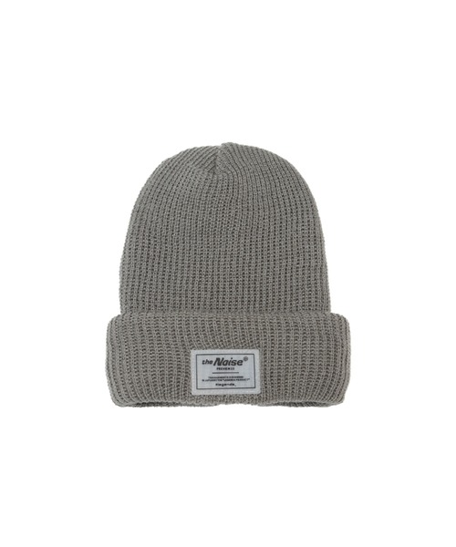 LEGENDA（レジェンダ）の「レジェンダ  シリコンパッチ ニット キャップ / LEGENDA Silicon Patch Knit Cap（ニットキャップ/ビーニー・メンズ・オレンジ/グレー/ブラック・FREE）」の2枚目の写真