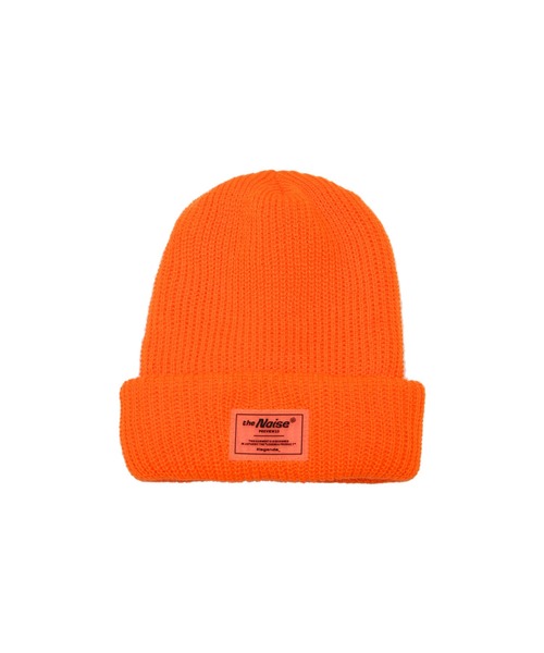 LEGENDA（レジェンダ）の「レジェンダ  シリコンパッチ ニット キャップ / LEGENDA Silicon Patch Knit Cap（ニットキャップ/ビーニー・メンズ・オレンジ/グレー/ブラック・FREE）」の3枚目の写真