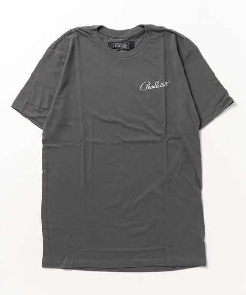 PENDLETON(ペンドルトン)の「イェローストーングラフィックTシャツ(Tシャツ/カットソー・メンズ・ダークグレー・LARGE/MEDIUM/X-LARGE)」の1枚目の写真