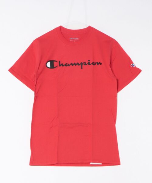 Champion(チャンピオン)の「【Champion】ロゴプリント ベーシック クルーネック Tシャツ GT23HY06794/GT23HY07718(Tシャツ/カットソー・メンズ・ブルー/ブラック/ホワイト/グレー/チャコールグレー/レッド・L/M/XL/S)」の6枚目の写真