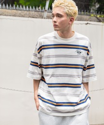 WEGO | WEGO/マルチボーダーワンポイントT(Tシャツ/カットソー)