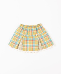 KP（ケーピー）の「先染めチェックスカパン(140～160cm)（スカート・キッズ）」