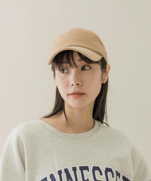 SMELLY(スメリー)の「コーデュロイキャップ(キャップ・レディース・ピンク/ブルー/ベージュ・-)」の9枚目の写真