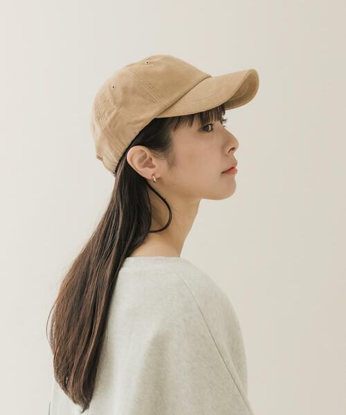 SMELLY(スメリー)の「コーデュロイキャップ(キャップ・レディース・ピンク/ブルー/ベージュ・-)」の10枚目の写真