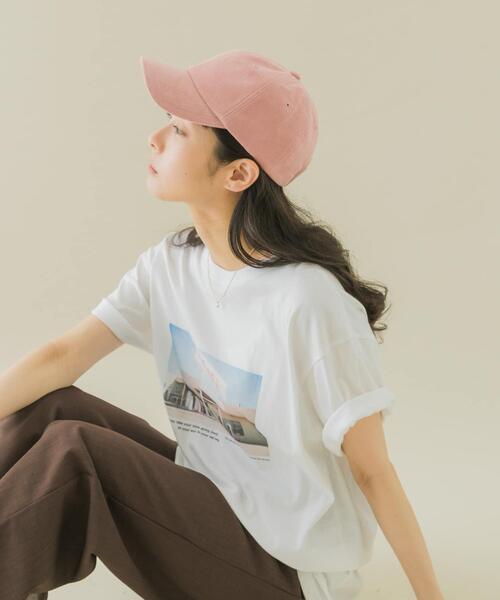 SMELLY(スメリー)の「コーデュロイキャップ(キャップ・レディース・ピンク/ブルー/ベージュ・-)」の14枚目の写真