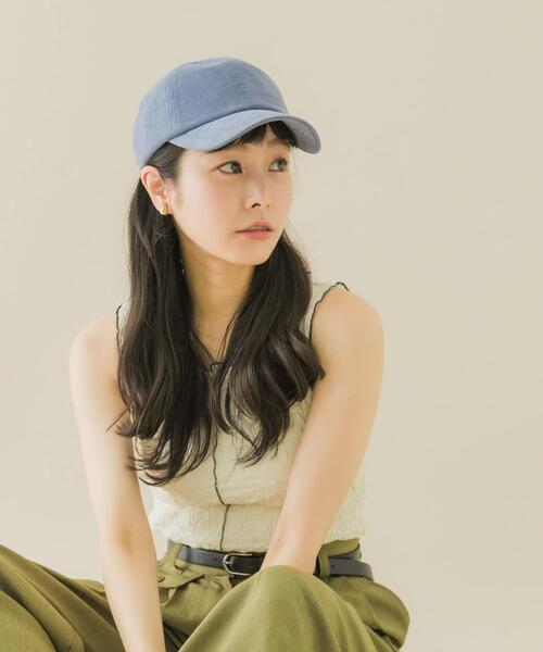 SMELLY(スメリー)の「コーデュロイキャップ(キャップ・レディース・ピンク/ブルー/ベージュ・-)」の20枚目の写真