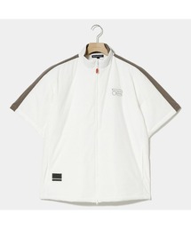 【Rosasen/GOLF】ストレッチタフタ半袖ブルゾン
