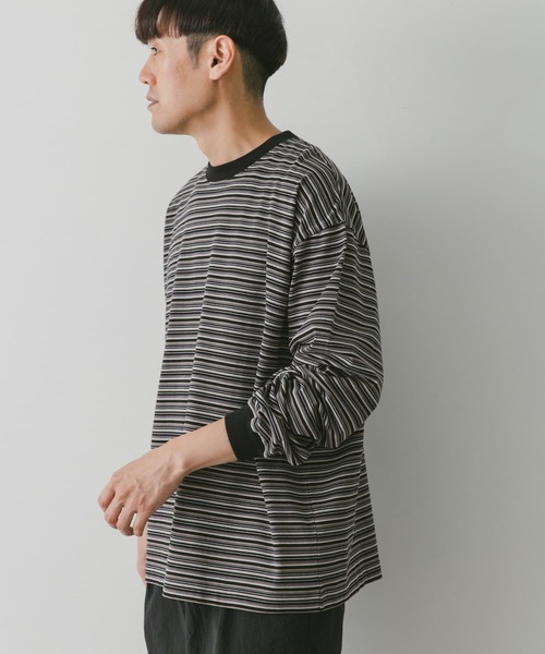 unused マルチボーダーロングスリーブT 2 unused マルチボーダーロングスリーブT 2