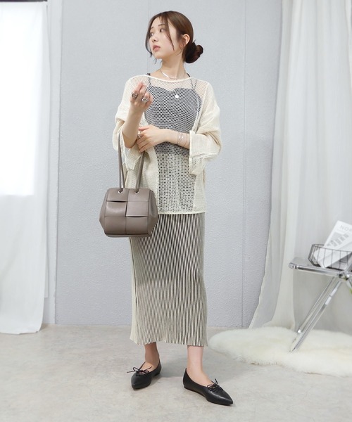 minia(ミニア)の「レースポインテッドフラット(パンプス・レディース・レオパード/ブラック/グレイッシュベージュ・S/M/L)」の9枚目の写真