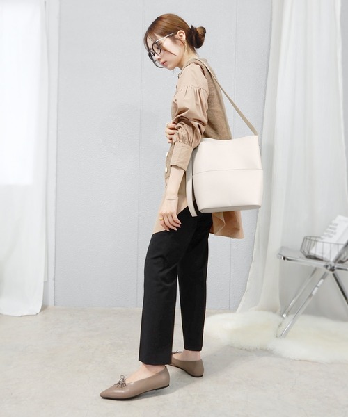 minia(ミニア)の「レースポインテッドフラット(パンプス・レディース・レオパード/ブラック/グレイッシュベージュ・S/M/L)」の14枚目の写真