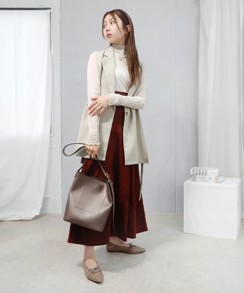 minia(ミニア)の「レースポインテッドフラット(パンプス・レディース・レオパード/ブラック/グレイッシュベージュ・S/M/L)」の20枚目の写真