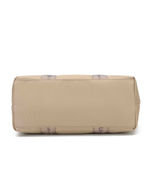 Ungrid（アングリッド）の「【Ungrid/アングリッド】ナイロン ロゴテープ　牛革ハンドル　2WAY 巾着トートバッグ（トートバッグ・レディース・グレイッシュベージュ/ブラック/ブラック系その他/ベージュ/アイボリー・FREE）」の18枚目の写真