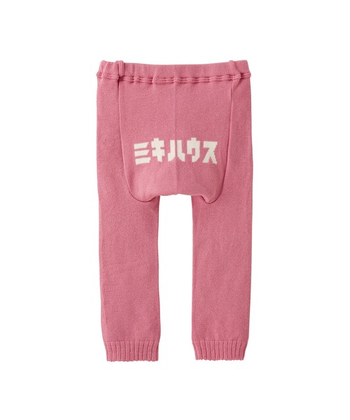MIKI HOUSE（ミキハウス）の「ミキハウス カタカナ９分丈ベビースパッツ（レギンス/スパッツ・キッズ・マスタード/ネイビー/ピンク/アイボリー/グレー・S(70-80cm)/M(80-90cm)/L(90-100cm)）」の5枚目の写真