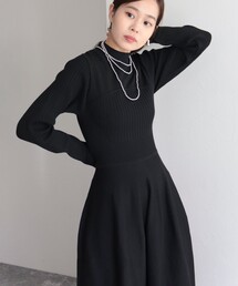 fredy emue | ビスチェ風ニットワンピース(ワンピース)