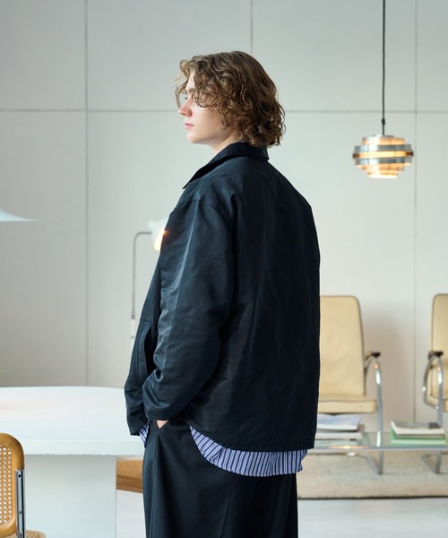 WETTEMPT(ウィテンプト)の「COACH JACKET / コーチジャケット(ナイロンジャケット・メンズ・ネイビー/ブラック・SMALL/MEDIUM/LARGE)」の17枚目の写真