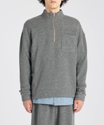 RED EAR ジップアップブルゾン　グレー　ポールスミス Paul Smith】ブルゾン RED EAR ダブルガーゼ コットン (Paul