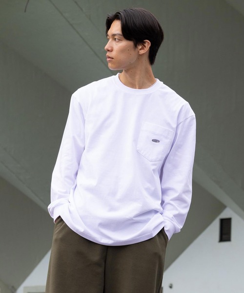 OC/RP POCKET BIG LS TEE HOOD / オーシーアールピー ポケット ビッグ ロング スリーブティー フッド（Tシャツ/カットソー）｜KEEN（キーン）