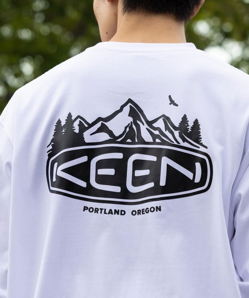KEEN(キーン)の「OC/RP POCKET BIG LS TEE HOOD / オーシーアールピー ポケット ビッグ ロング スリーブティー フッド(Tシャツ/カットソー・メンズ・ホワイト・XL/L/S/M)」の5枚目の写真