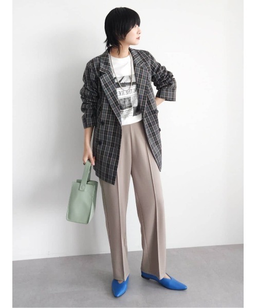 Green　Parks（グリーンパークス）の「オーバーサイズフォトチュニック（チュニック・レディース・ブラック・FREE）」の18枚目の写真