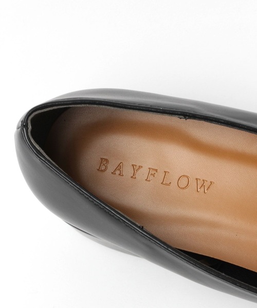 BAYFLOW(ベイフロー)の「フレフィットコインローファー(ローファー・レディース・ベージュ/ブラック・LARGE/MEDIUM)」の14枚目の写真