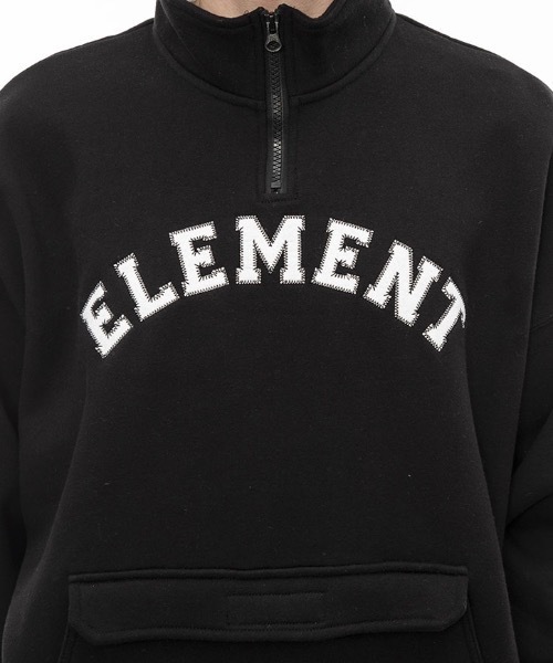 ELEMENT(エレメント)の「ELEMENT メンズ UNIV HALF トレーナー 【2023年秋冬モデル】/エレメントアーチブランドロゴヘビーウェイトハーフZIPオーバーサイズトレーナー(スウェット・メンズ・ブラック/ブラウン系その他/バーガンディー・X-LARGE/LARGE/MEDIUM)」の18枚目の写真