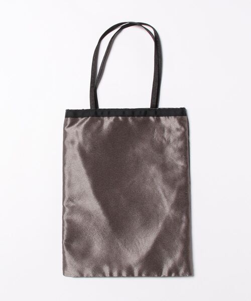 Three Four Time（ｽﾘｰﾌｫｰﾀｲﾑ）の「ストーンリボンサブバッグ（エコバッグ/サブバッグ・レディース・ネイビー/ピンク/ブラック・FREE）」の6枚目の写真