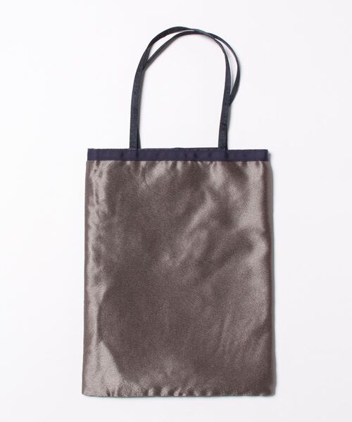 Three Four Time（ｽﾘｰﾌｫｰﾀｲﾑ）の「ストーンリボンサブバッグ（エコバッグ/サブバッグ・レディース・ネイビー/ピンク/ブラック・FREE）」の5枚目の写真