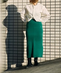 【 DISCUS ATHLETIC / ディスカスアスレチック 】 スリット ナロー タイトスカート MNY 3487-8470 skirt
