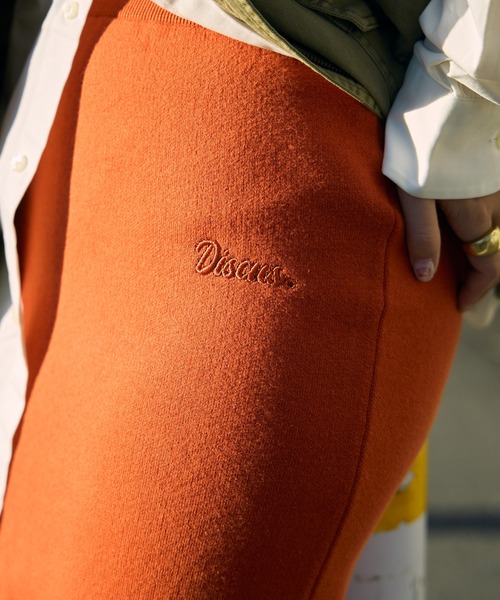 DISCUS ATHLETIC(ディスカス アスレチック)の「【 DISCUS ATHLETIC / ディスカスアスレチック 】 スリット ナロー タイトスカート MNY 3487-8470 skirt(スカート・レディース・グリーン/ブラック/オレンジ・LARGE/MEDIUM)」の4枚目の写真
