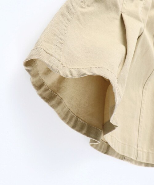 BRANSHES（ブランシェス）の「タック入りシンプルスカート（スカート・キッズ・ベージュ/ネイビー・100/110/120/150/90/130/140）」の15枚目の写真