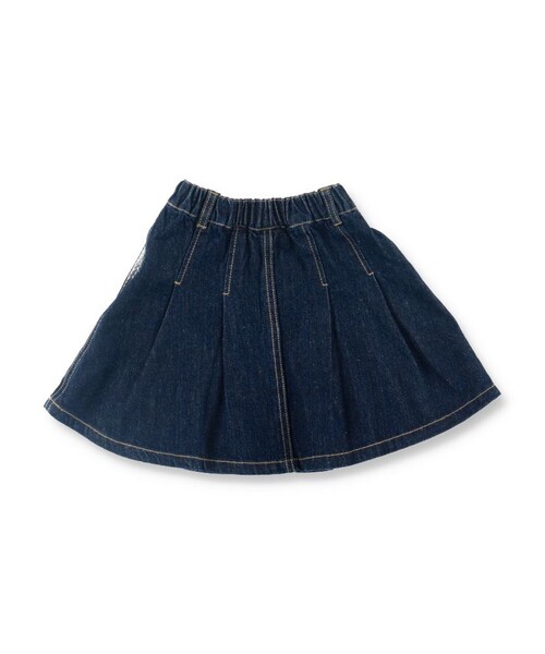 BRANSHES（ブランシェス）の「タック入りシンプルスカート（スカート・キッズ・ベージュ/ネイビー・100/110/120/150/90/130/140）」の18枚目の写真