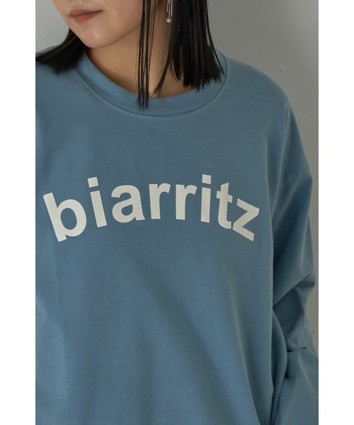 each（イーチ）の「裏毛ロゴプリントスウェット（スウェット・レディース・ネイビー/サックスブルー・FREE）」の13枚目の写真