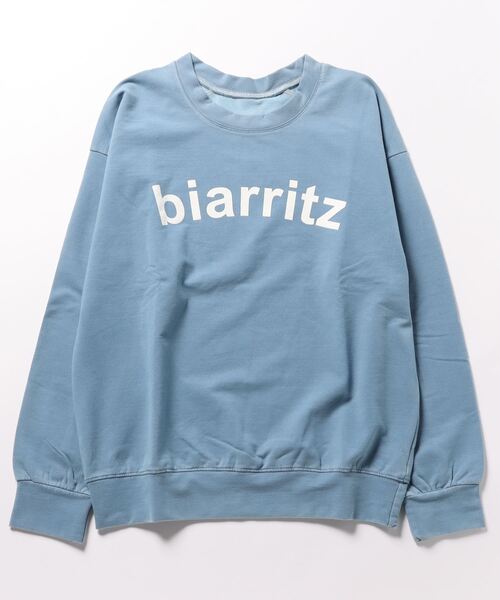 each（イーチ）の「裏毛ロゴプリントスウェット（スウェット・レディース・ネイビー/サックスブルー・FREE）」の15枚目の写真