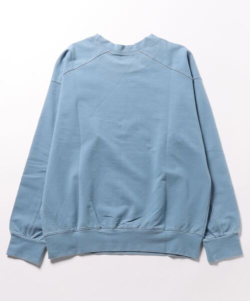 each（イーチ）の「裏毛ロゴプリントスウェット（スウェット・レディース・ネイビー/サックスブルー・FREE）」の16枚目の写真