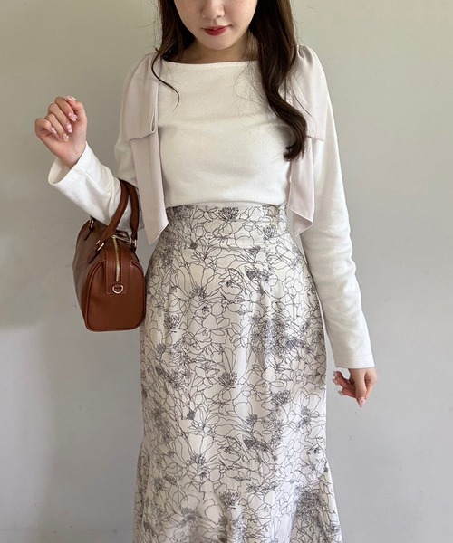 one after another NICE CLAUP（ワンアフターアナザーナイスクラップ）の「エンブレムボストンバッグ（ハンドバッグ・レディース・ブラウン/ブラック/アイボリー・FREE）」の21枚目の写真