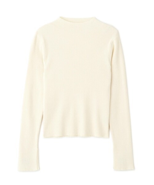 FREE'S MART（フリーズマート）の「◆［洗える］マシンウォッシャブルボトルネックニット（ニット/セーター・レディース・ブラック/ラベンダー/オフホワイト/ホワイト系その他/グリーン・FREE）」の18枚目の写真