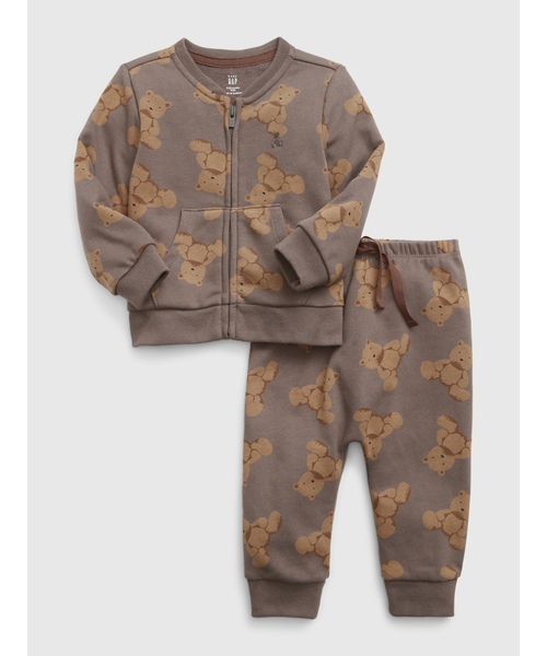 GAP（ギャップ）の「ブラナンベア スウェット・トレーナー セットアップ (ベビー)（スウェット・キッズ・ベージュ/アイボリー/その他・12-18M/3-6M/6-12M/18-24M）」の2枚目の写真