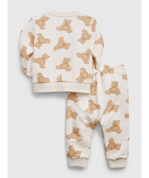 GAP（ギャップ）の「ブラナンベア スウェット・トレーナー セットアップ (ベビー)（スウェット・キッズ・ベージュ/アイボリー/その他・12-18M/3-6M/6-12M/18-24M）」の4枚目の写真