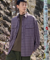 niko and... | TRチェックミリタリーシャツ(シャツ/ブラウス)