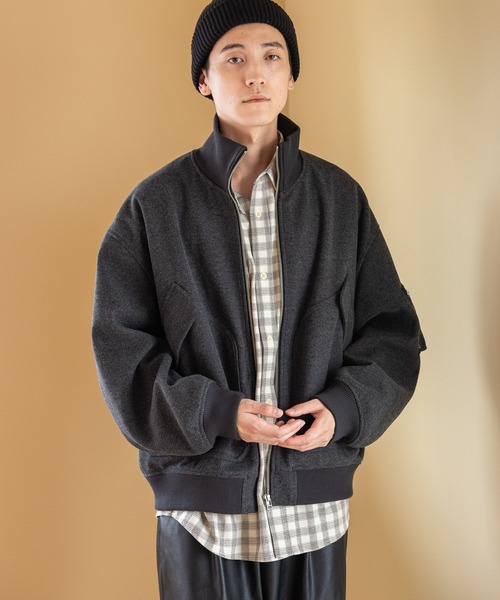 niko and...（ニコアンド）の「TRチェックミリタリーシャツ（シャツ/ブラウス・メンズ・オフホワイト/グレー/パープル・MEDIUM/LARGE）」の17枚目の写真