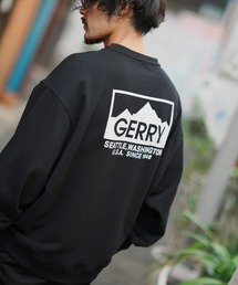 【GERRY】別注 ボックスロゴ プリント スウェット トレーナー