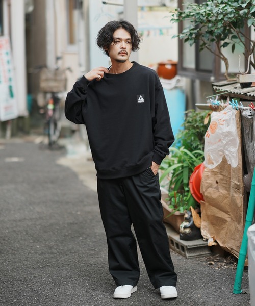 GERRY(ジェリー)の「【GERRY】別注 ボックスロゴ プリント スウェット トレーナー(スウェット・メンズ・ホワイト/ブラック/杢グレー・MEDIUM/LARGE/X-LARGE)」の12枚目の写真