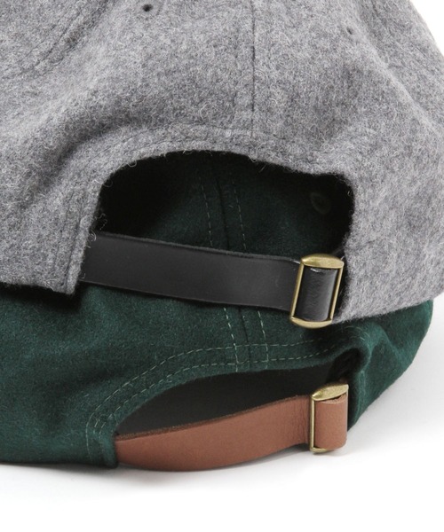 BAYFLOW（ベイフロー）の「メルトンアルファベットCAP（キャップ・メンズ・ブラック/グリーン/グレー・FREE）」の21枚目の写真