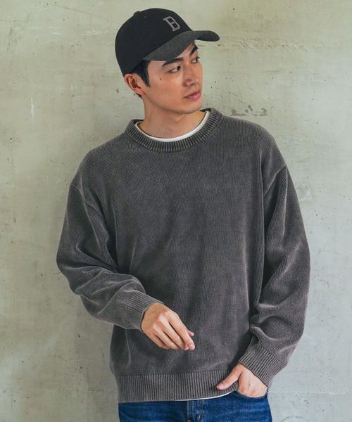 BAYFLOW（ベイフロー）の「メルトンアルファベットCAP（キャップ・メンズ・ブラック/グリーン/グレー・FREE）」の6枚目の写真