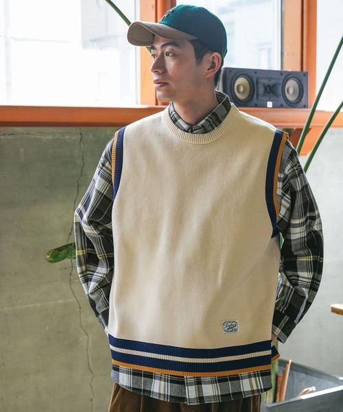 BAYFLOW（ベイフロー）の「メルトンアルファベットCAP（キャップ・メンズ・ブラック/グリーン/グレー・FREE）」の7枚目の写真